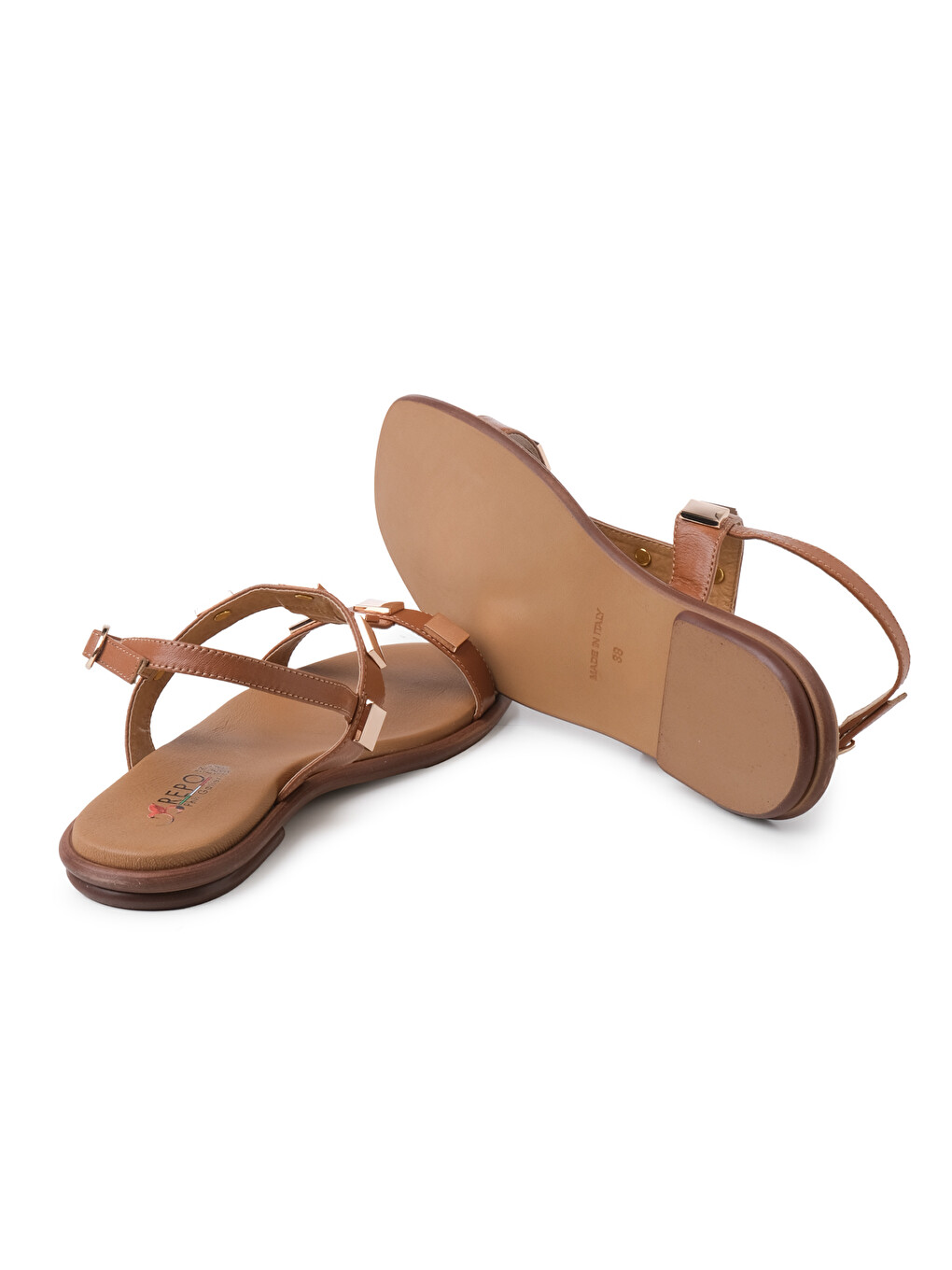 Kahverengi Kadın Sandalet 70276-e4 Cuoio-4