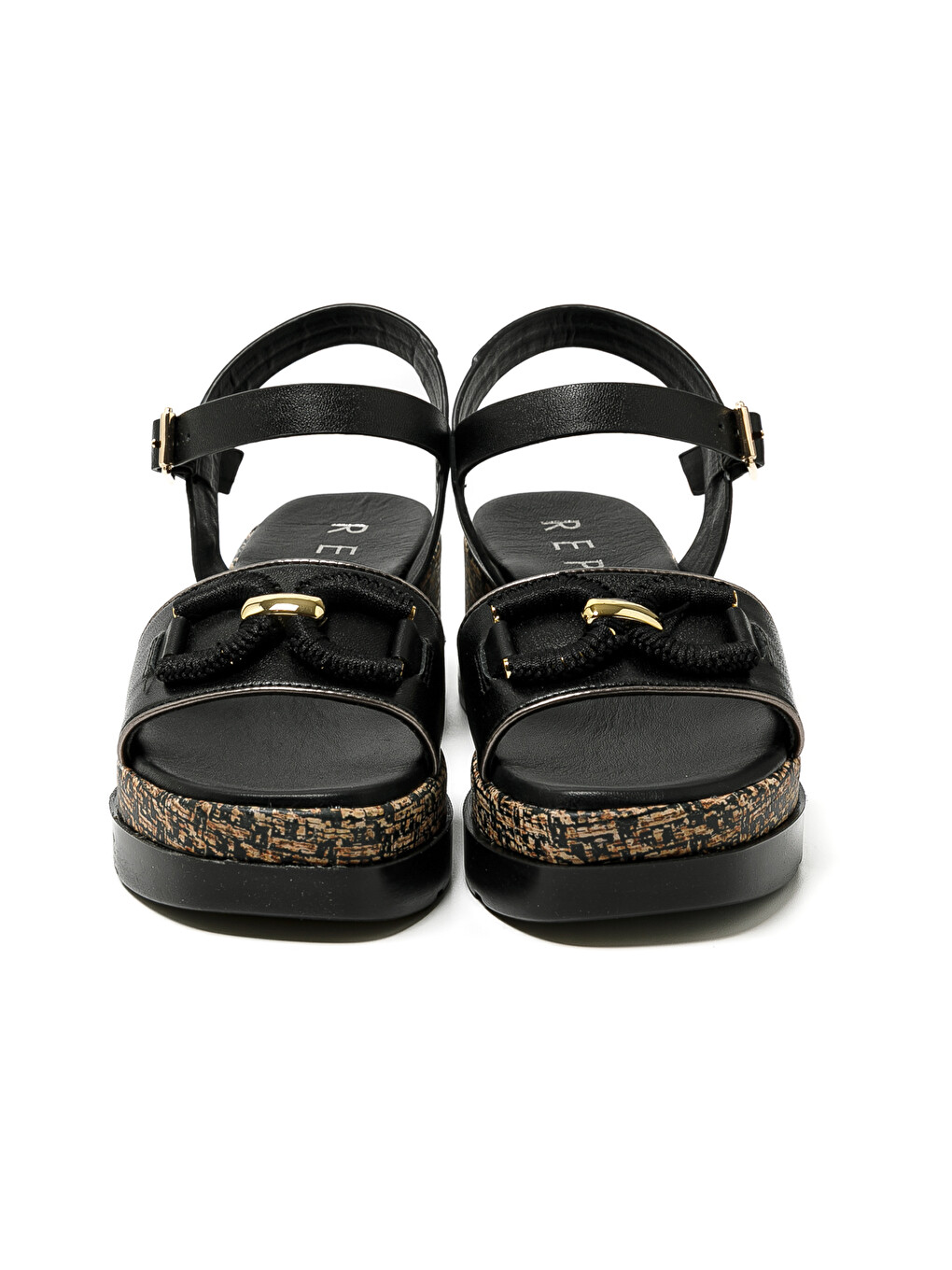 Siyah Kadın Sandalet 50248-e5 Nero-3