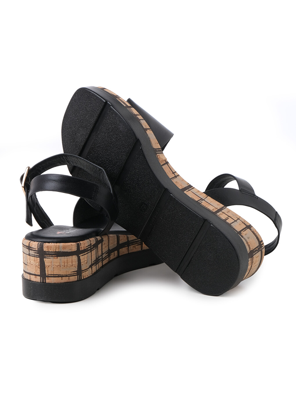 Siyah Kadın Sandalet 50240-e4 Nero-4