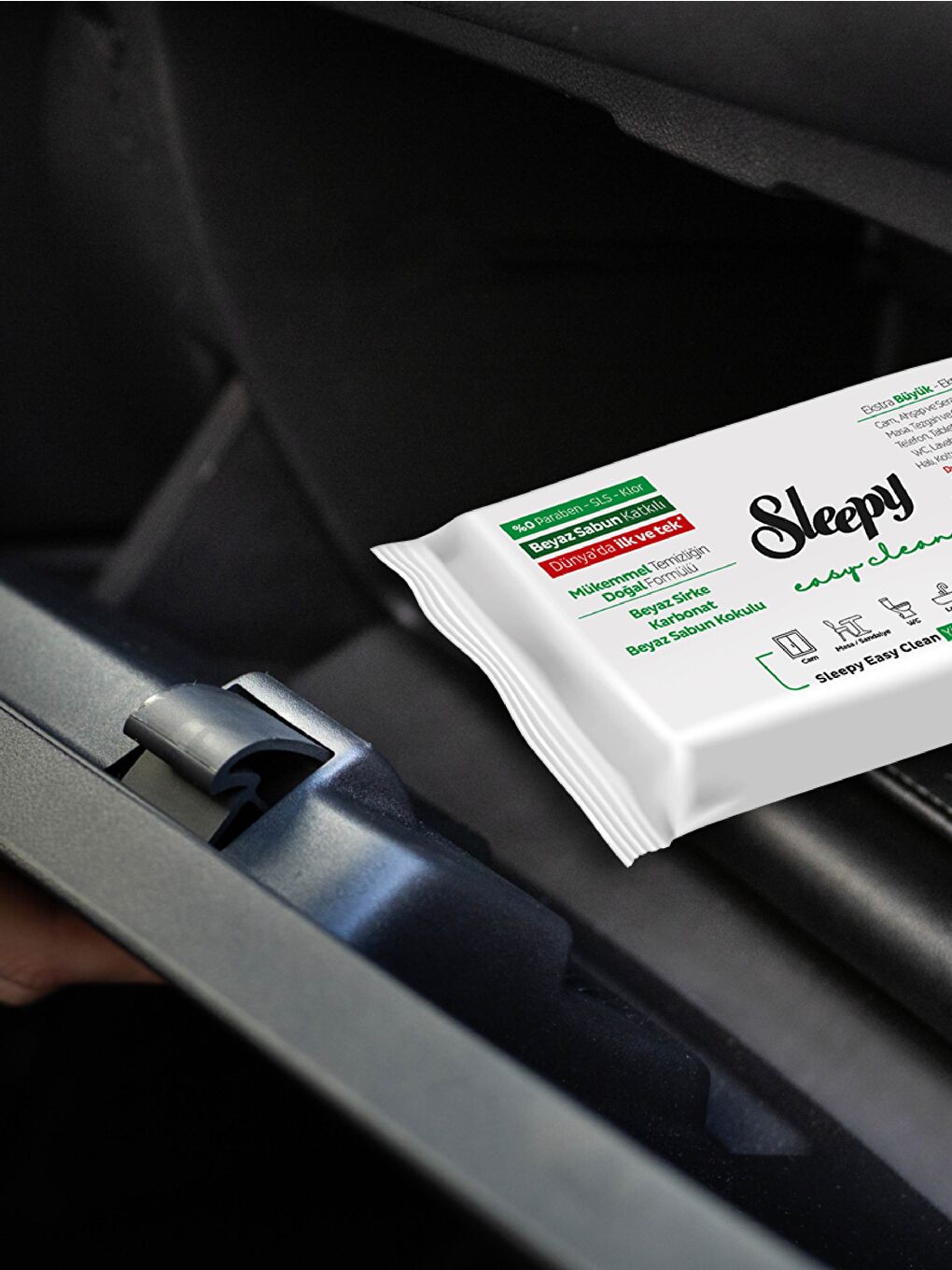 Easy Clean Yüzey Temizlik Havlusu&mendili Seyahat Boy 6x2x15 (180 Yaprak)-4