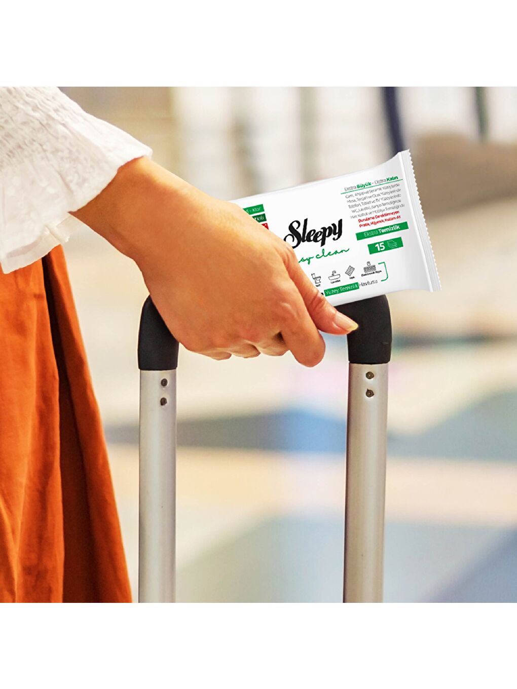 Easy Clean Yüzey Temizlik Havlusu&mendili Seyahat Boy 8x15 (120 Yaprak)-3