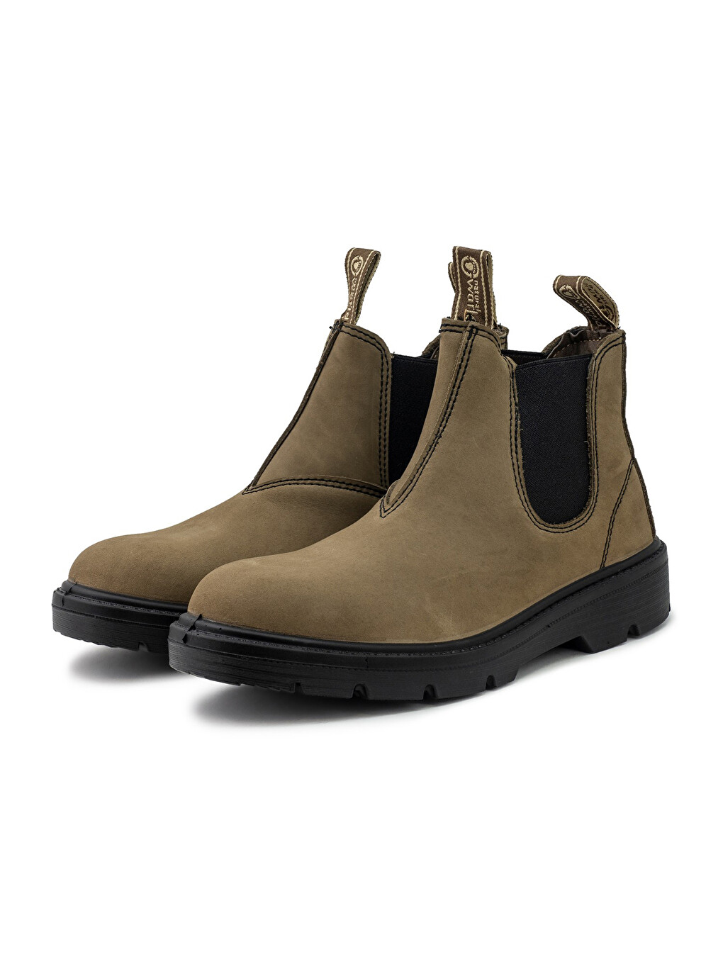 Kahverengi Erkek 9080 Bota Chelsea Nobuck Elastıcos-1