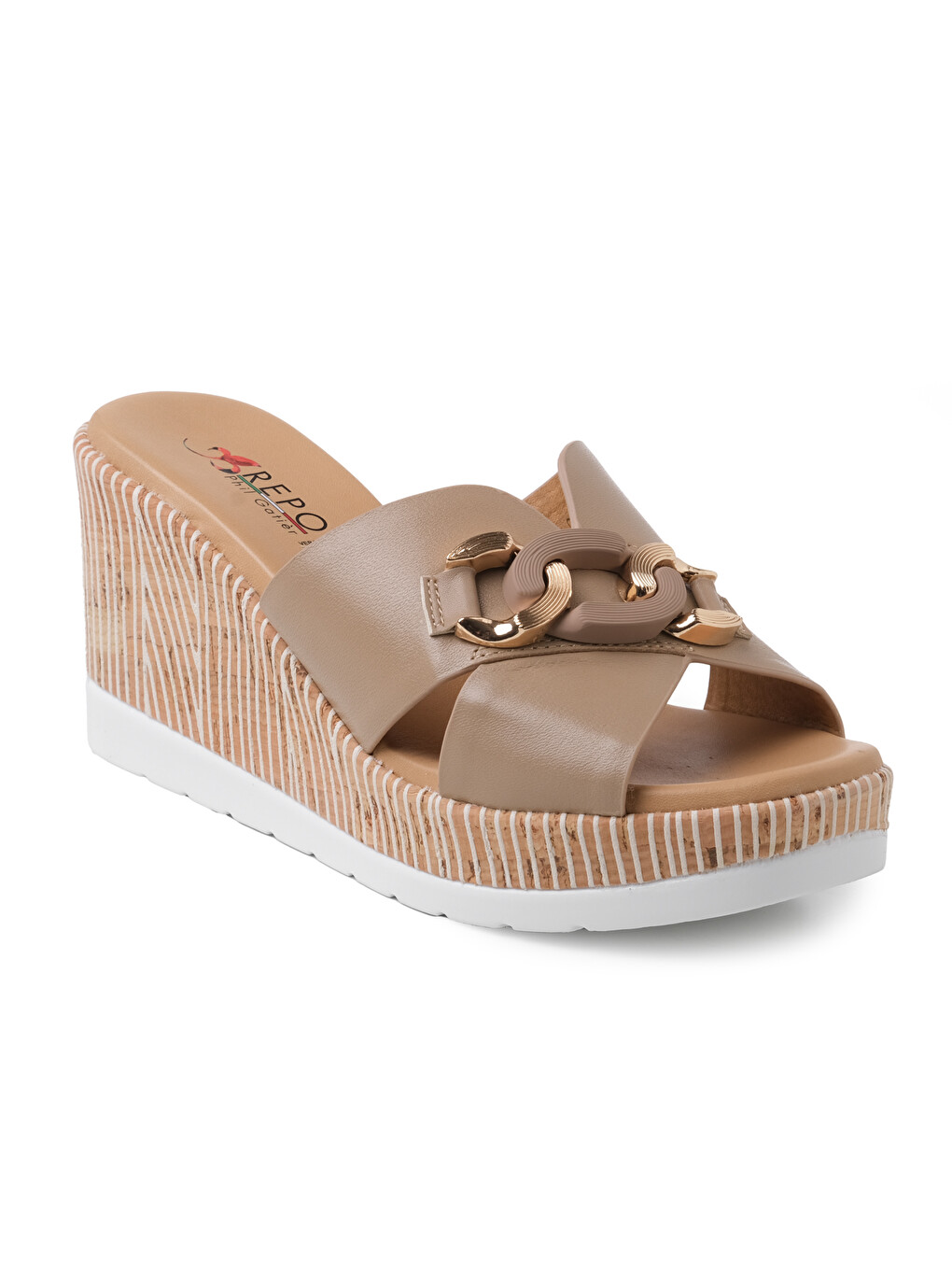 Bej Kadın Terlik 51102-E4 Beige