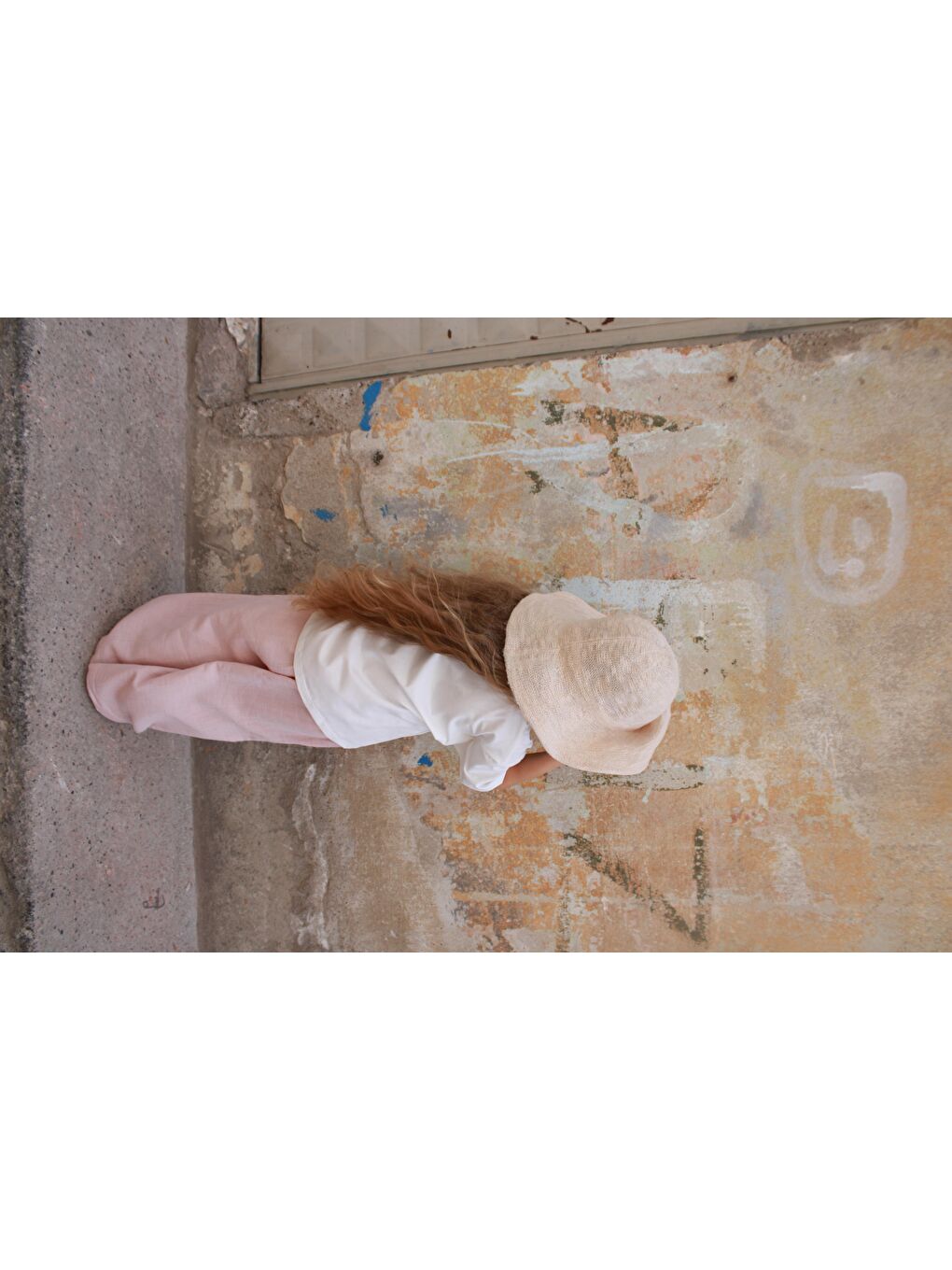 Bej Limon Baskılı T-shirt Müslin Pantolon Takım-8