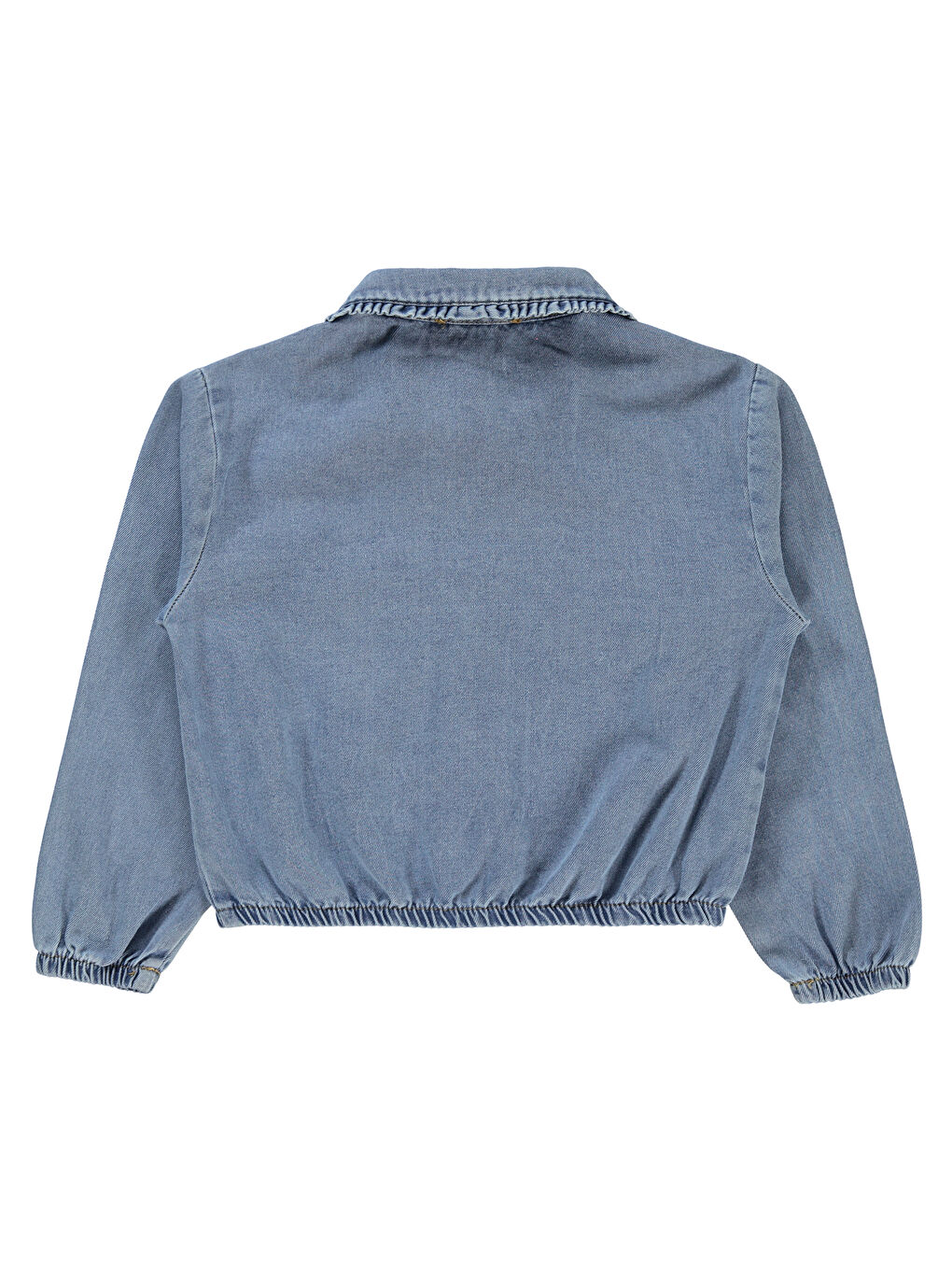 Girls Kız Çocuk Gömlek 6-9 Yaş Mavi-2