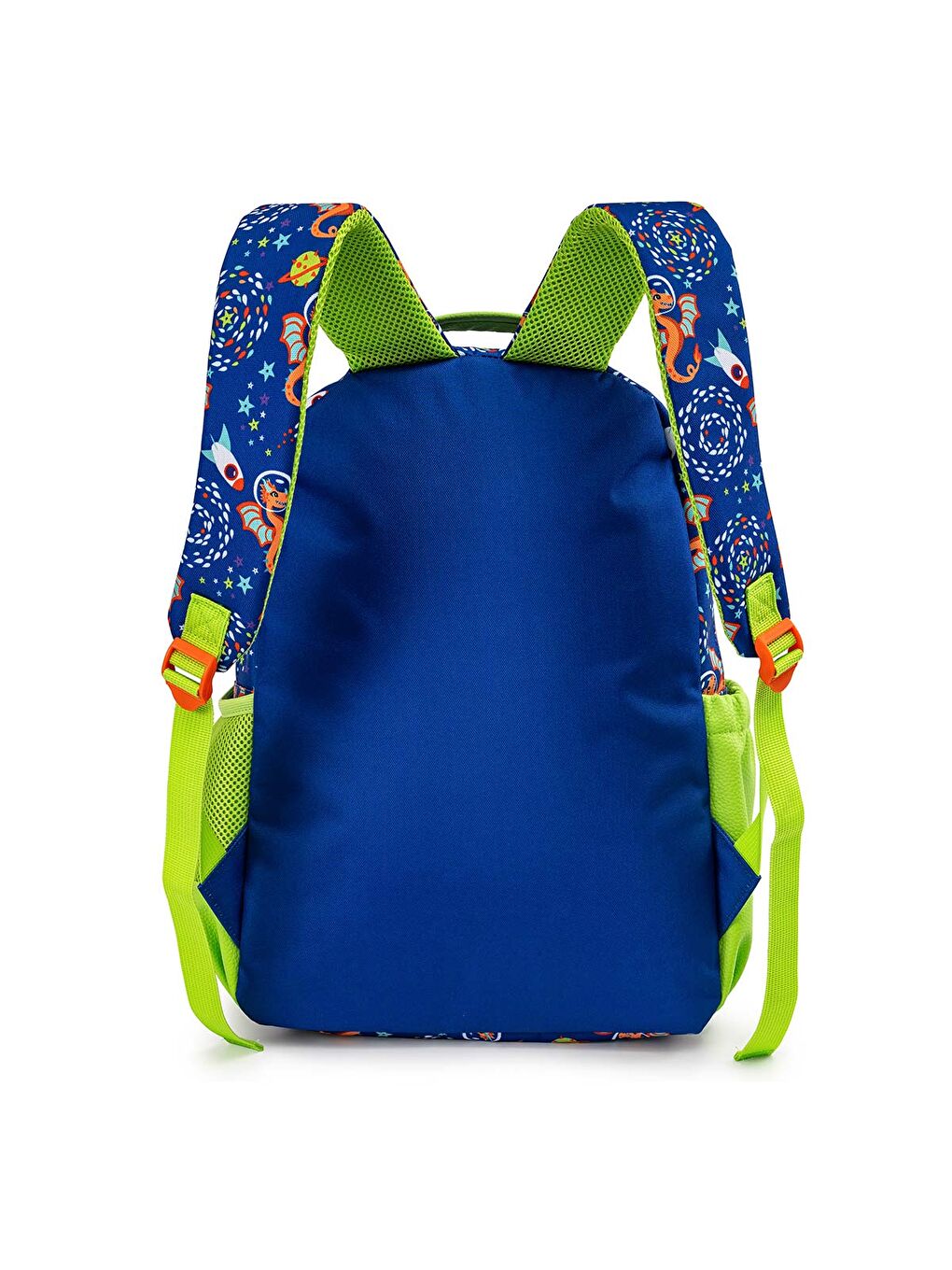 Lacivert Ponix Çocuk Okul Çantası ve Bel Çantası Fonksiyonlu Kalem Kutusu Seti-2