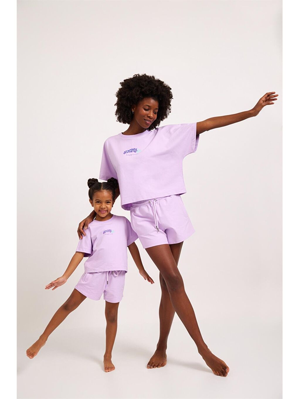 Lavender Kız Çocuk Şort Lila-3