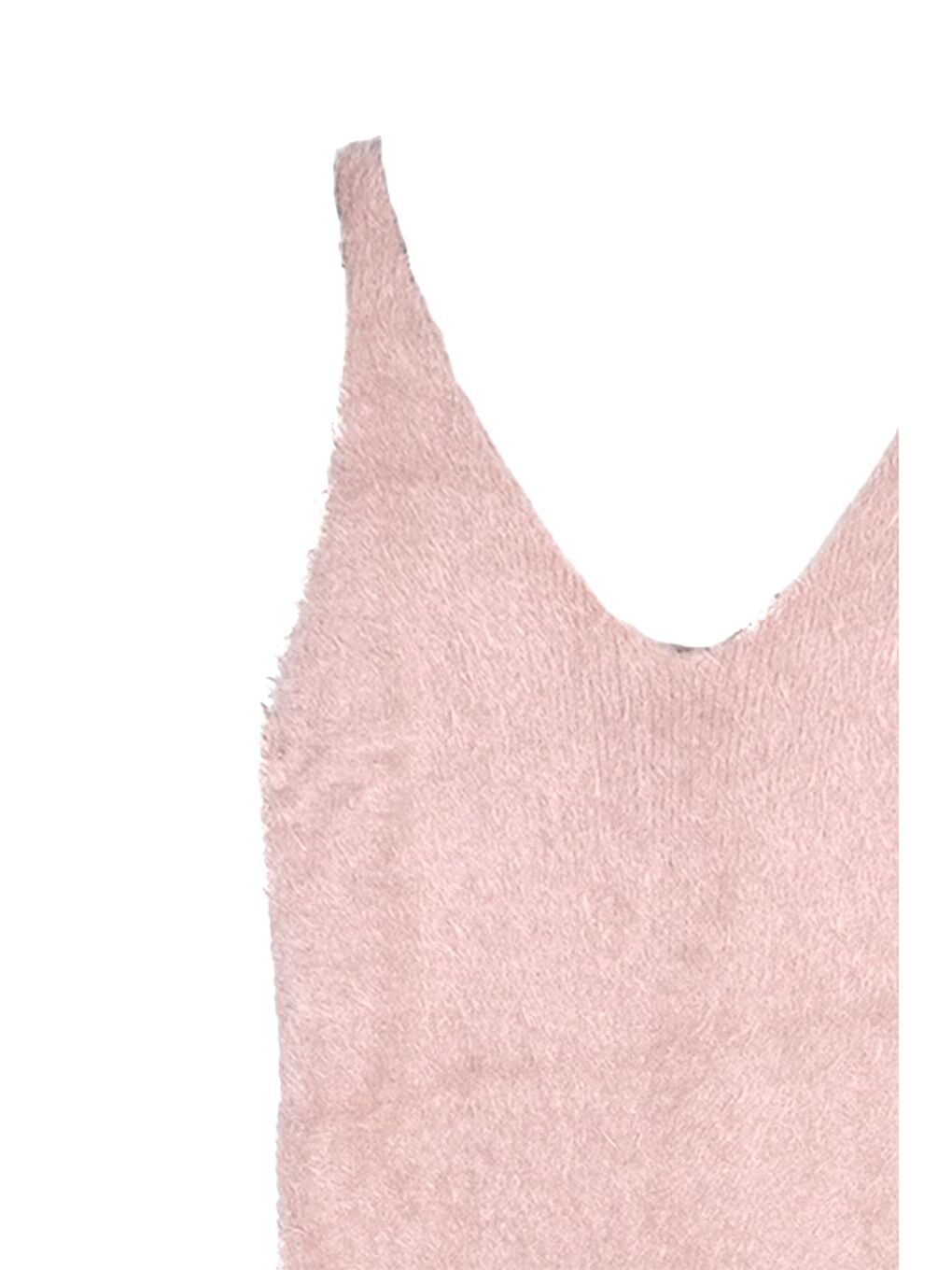 Pembe Triko Elbise-6