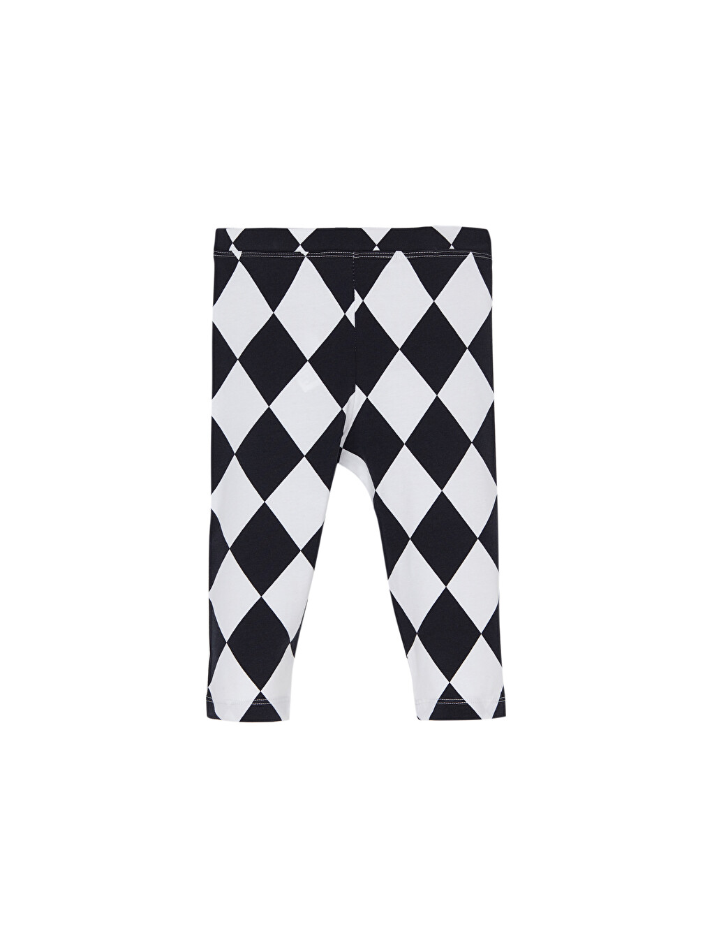 Karışık Kız Çocuk Monochrome Diamond Desen Kapri
