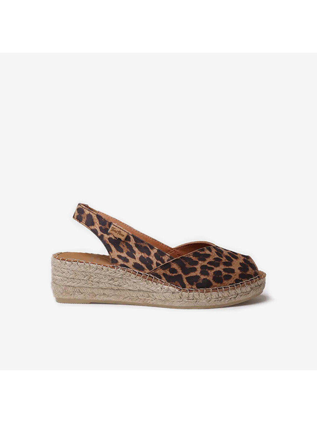 Karışık Kadın Leopar Desenli Sandalet