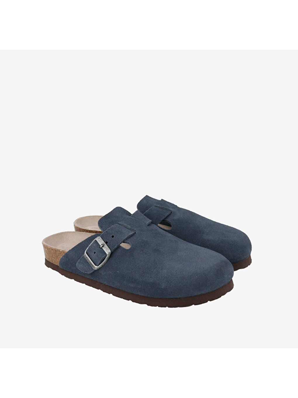 Lacivert Erkek Sabo Terlik G106580 Rıva Velour Pacific-1