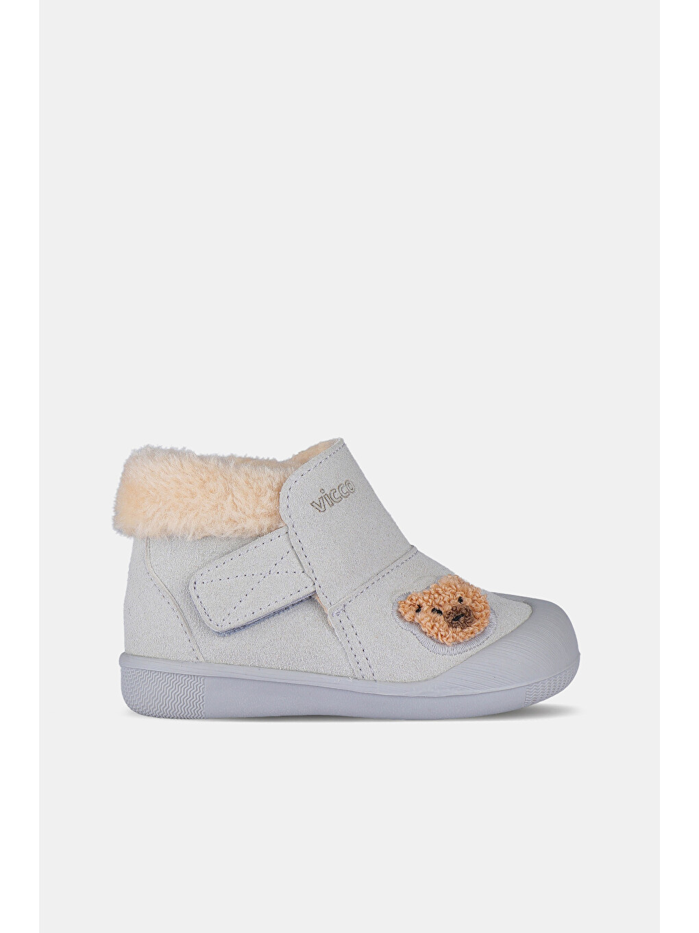 Kind Kürklü Unisex İlk Adım Gri Bot