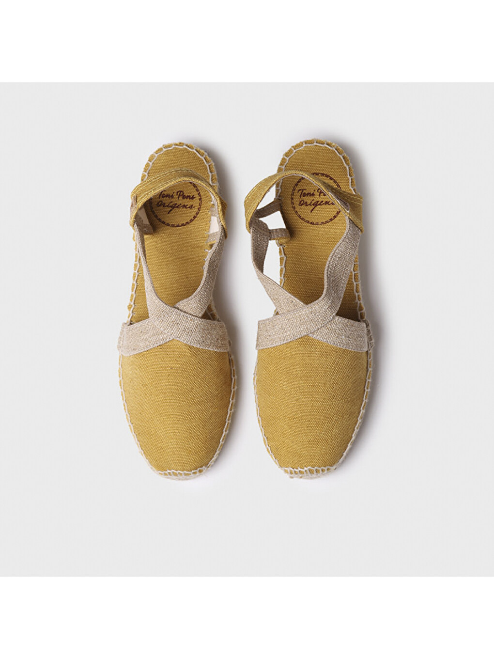 Beyaz Kadın Espadril Verdi-v Ocher-2