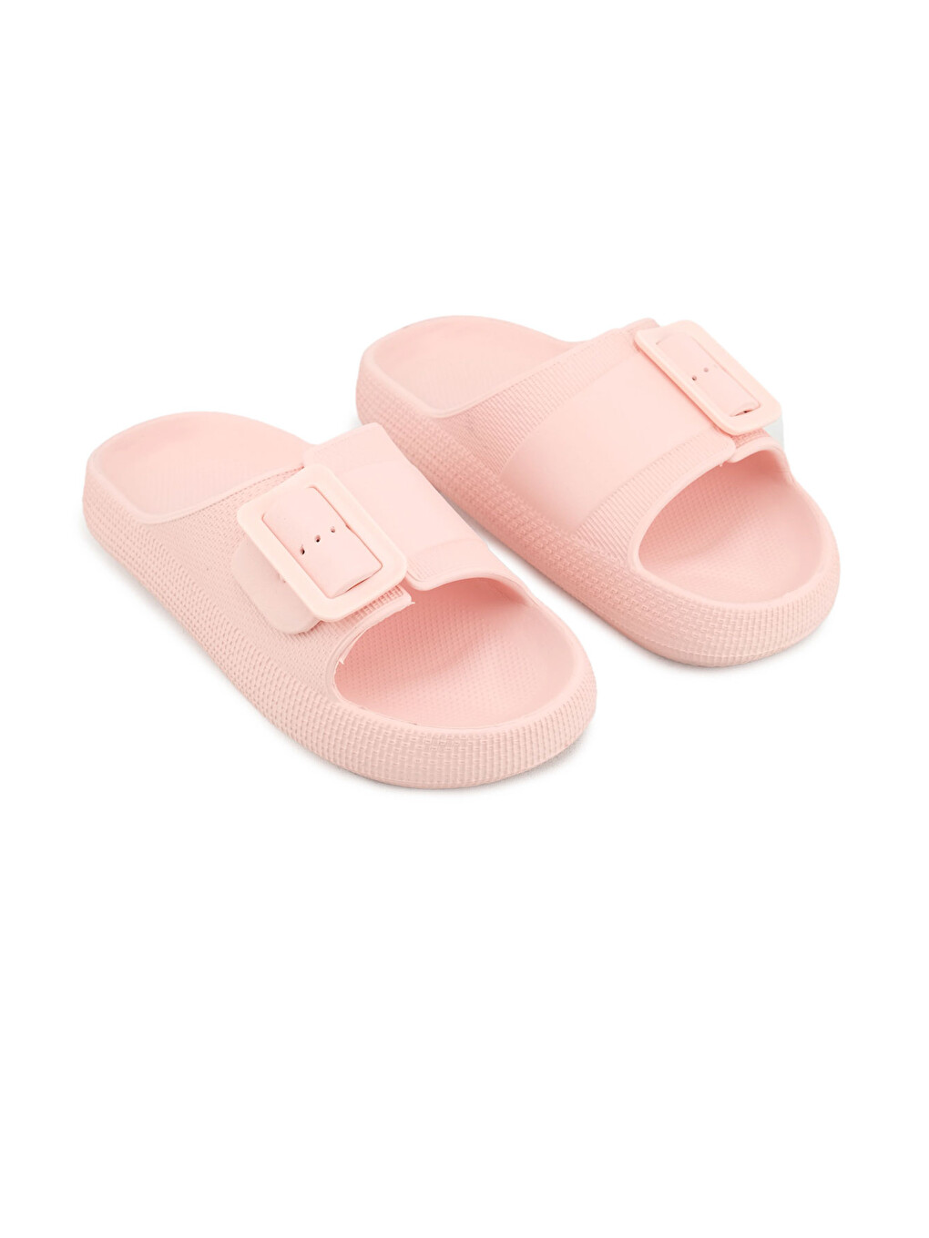 Pembe Kadın Yazlık Tek Toka Ayarlanabilir Eva Banyo Bahçe Havuz Plaj Terlik-3