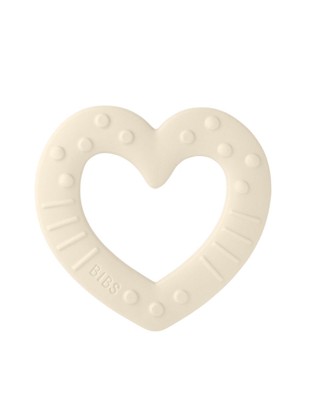 Baby Bitie Diş Kaşıyıcı Heart-ıvory