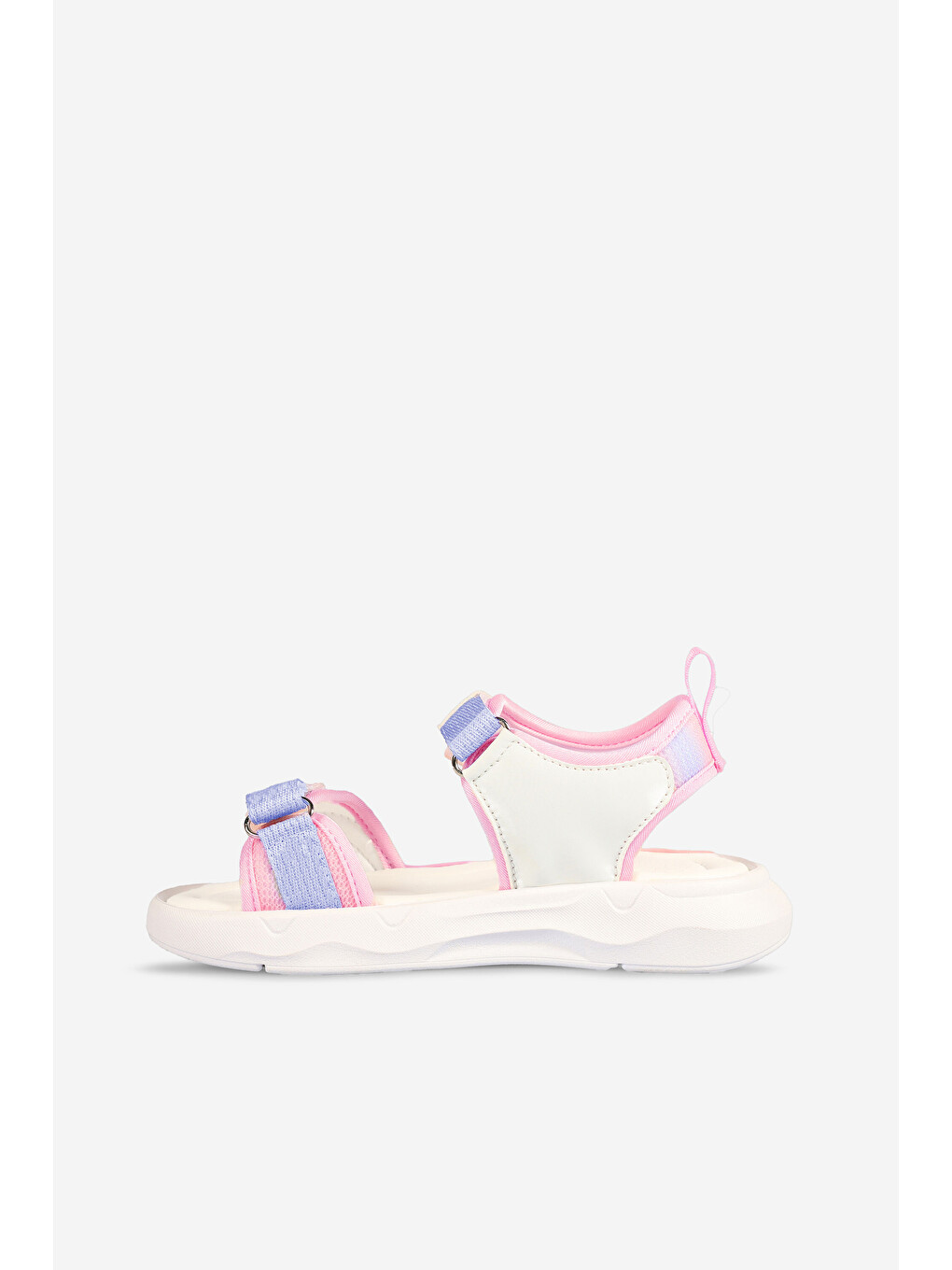 Pembe Label Hafif Kız Çocuk Pudra Sandalet-2