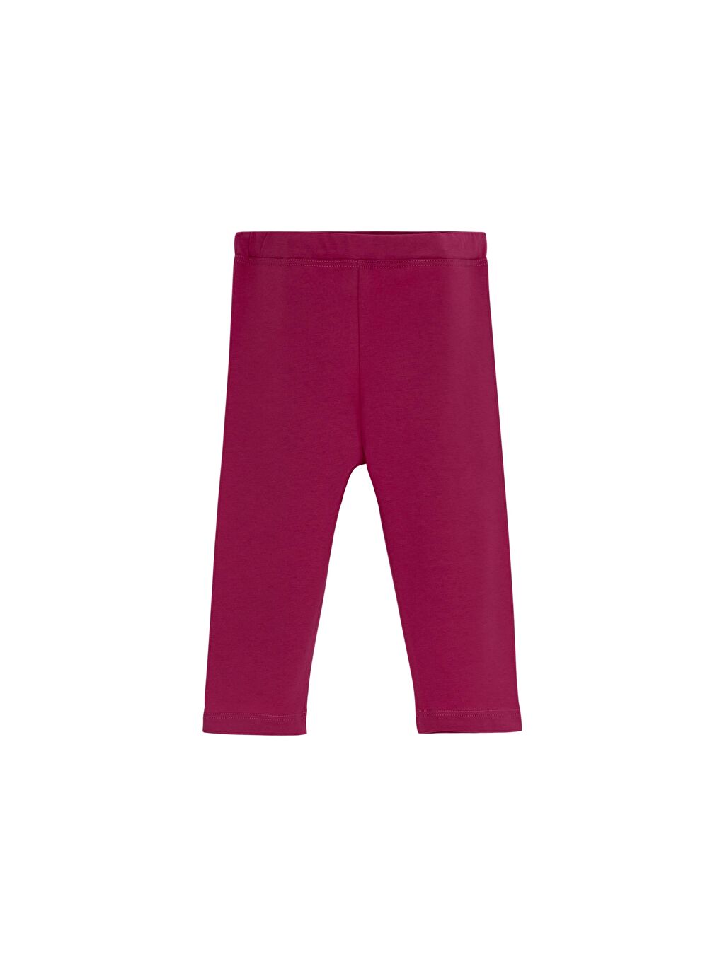 Mürdüm Kız Çocuk Düz Basıc Diz Altı Kapri