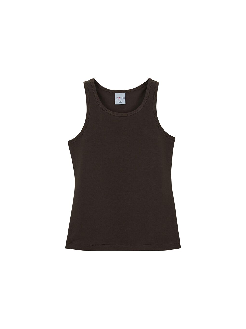 Kahverengi Kız Çocuk Düz Basıc  Yüzücü Atlet