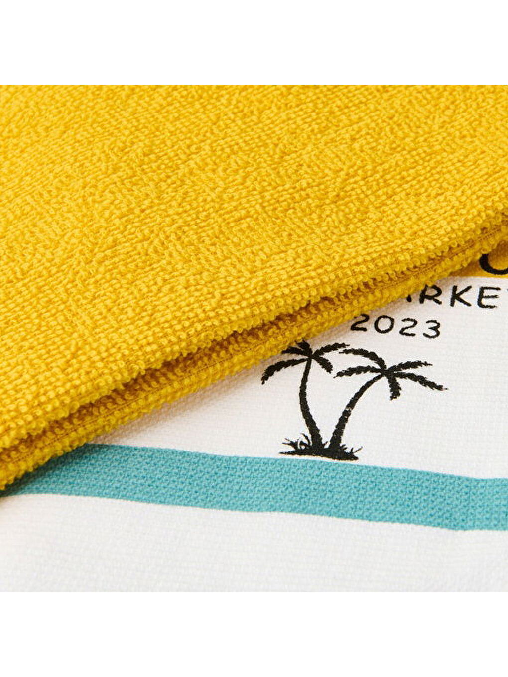 Karışık Soft Beach 2'li Mutfak Havlusu - Renkli - 40x60 cm-6