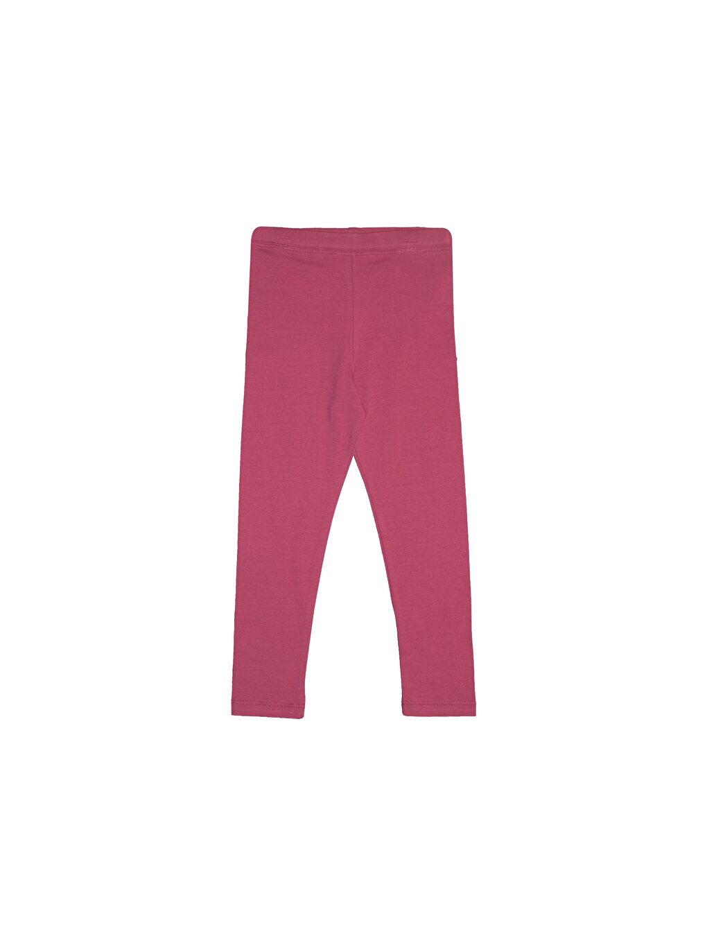 Açık Mürdüm Kız Çocuk Tam Boy Düz Basıc Tayt