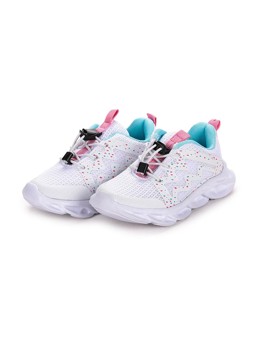 Beyaz Hyper Lastikli Kız/Erkek Çocuk Spor Ayakkabı 346.21Y.113-2