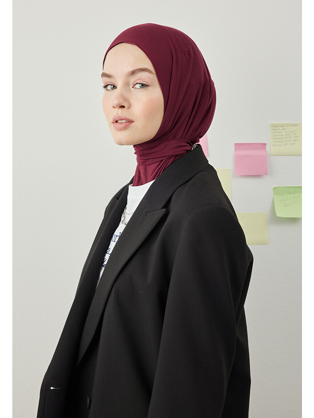 Athletic Hijab Bordo-7