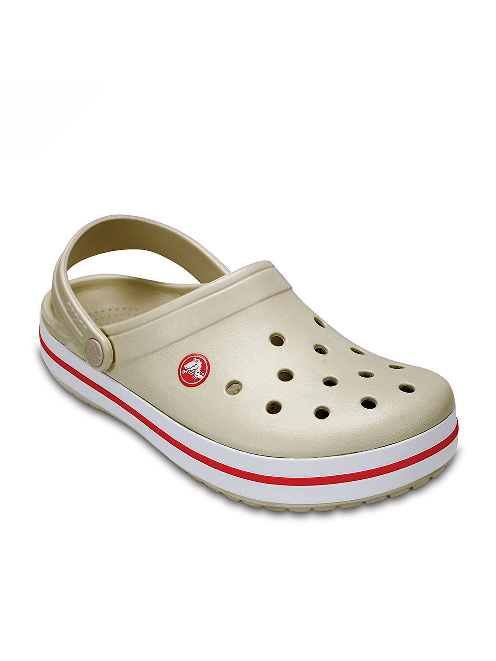 Crocband Unisex Bej Terlik-4
