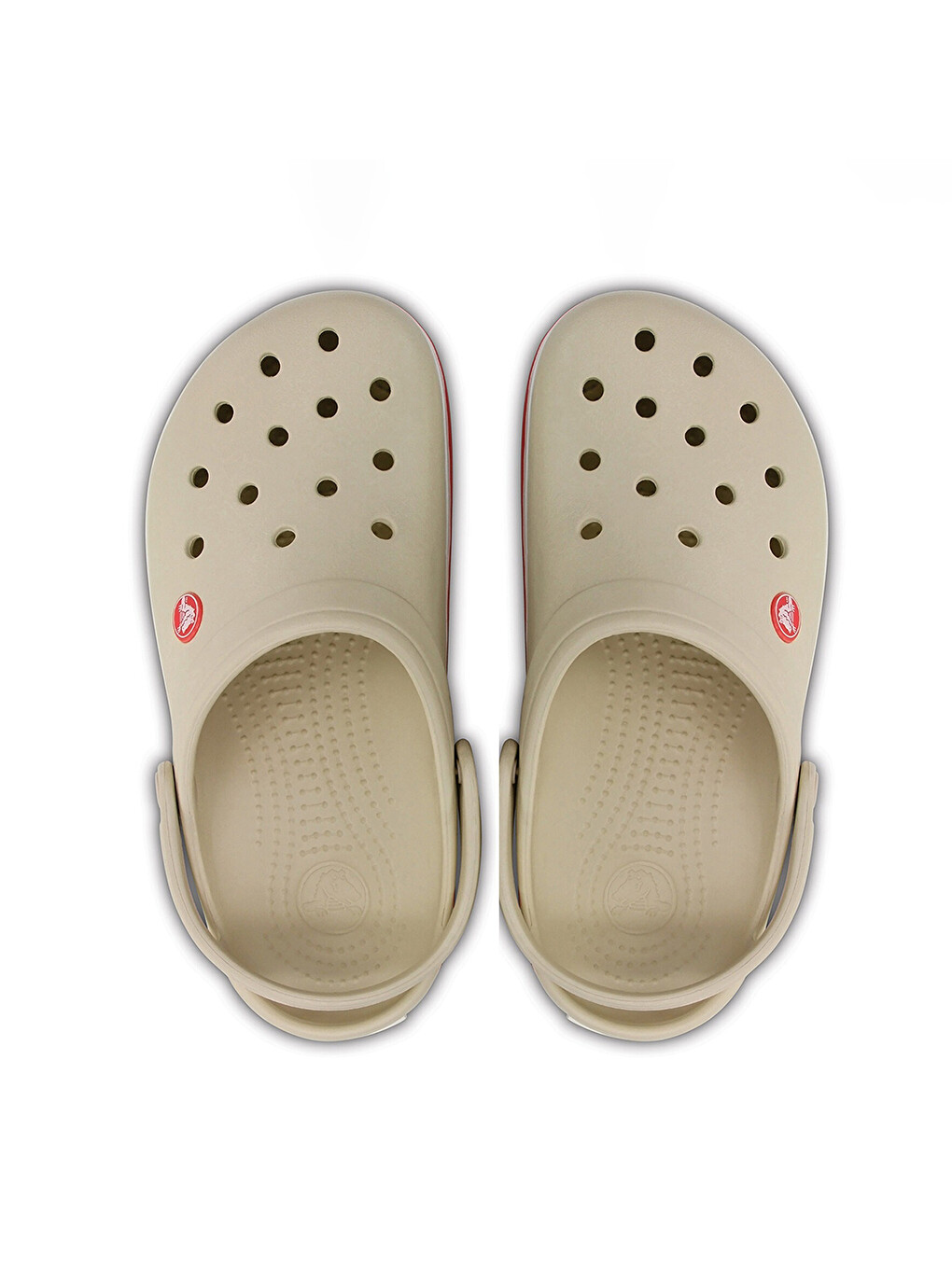 Crocband Unisex Bej Terlik-2