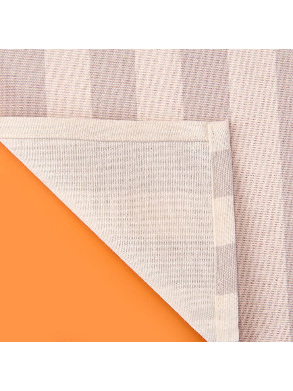 Soft Woro Mutfak Önlüğü - Ekru / Gri - 54x78 cm-2