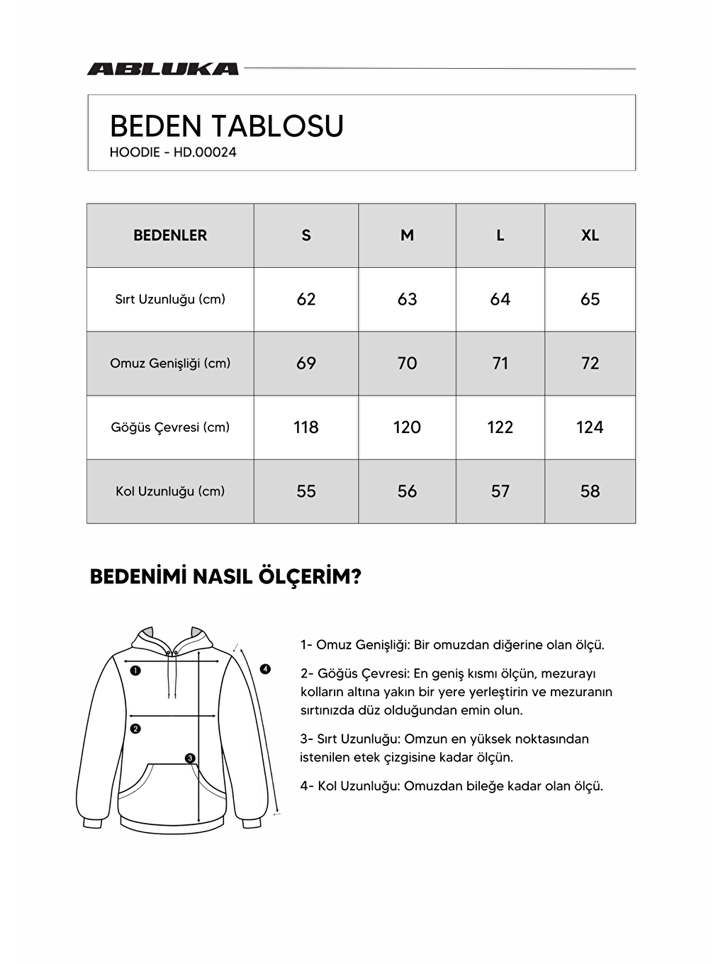 ablukaonline Gri Erkek Oversize Kilim Yamalı Hoodie Gri - 2