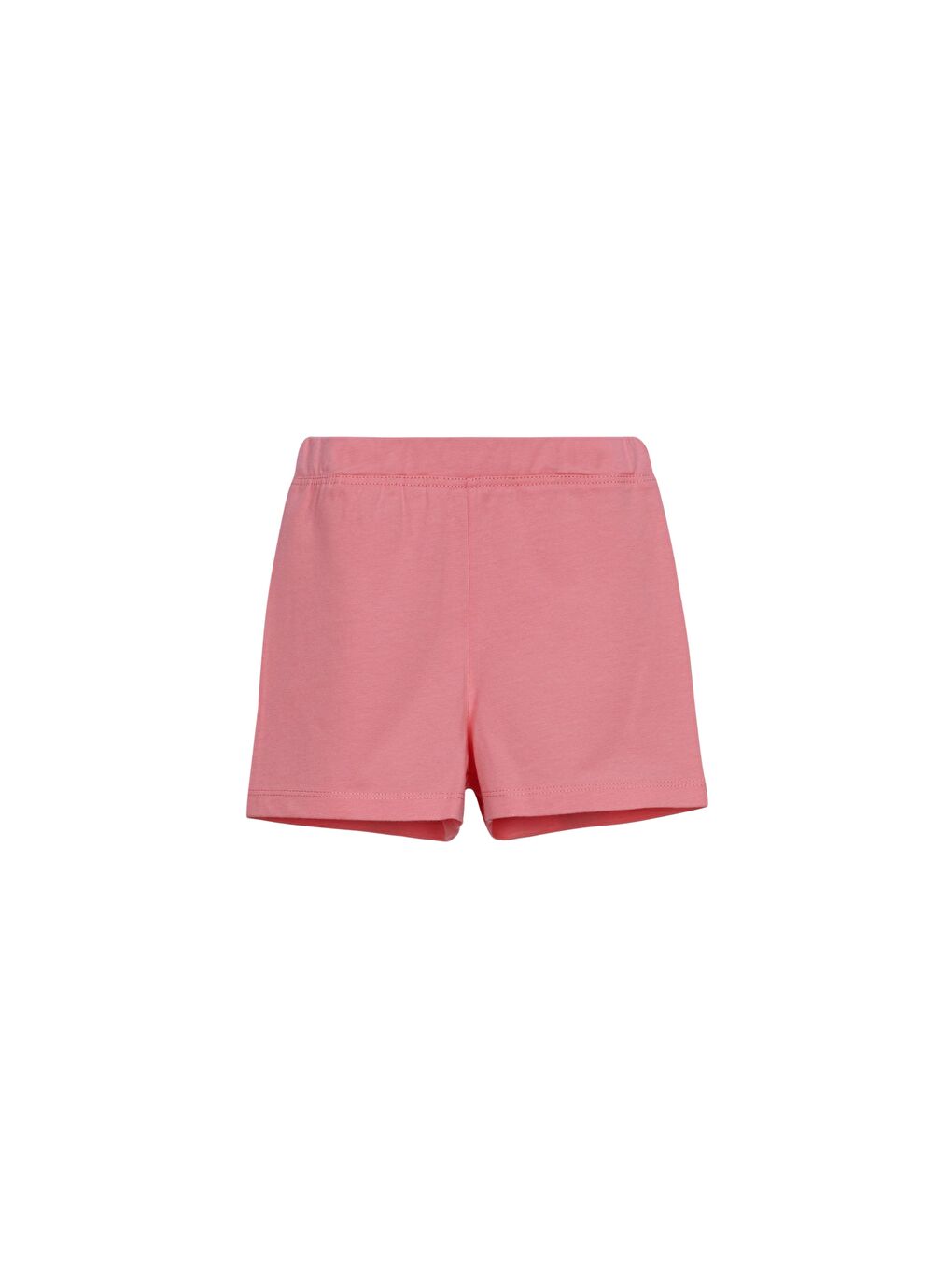 Pembe Somon Kız Çocuk Düz Basıc Dans Şortu