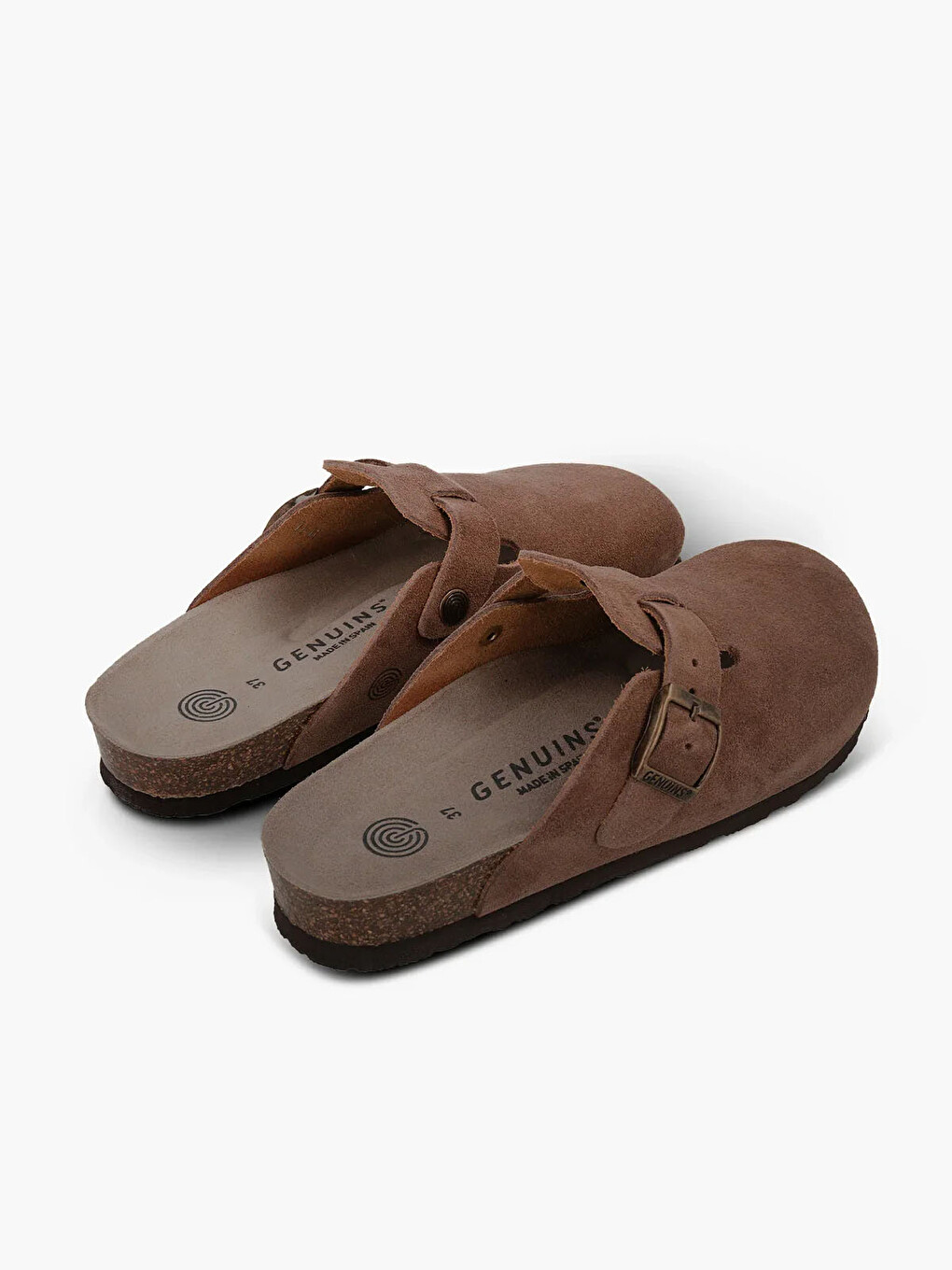 Kahverengi Erkek Terlik G105785 Rıva Velourterra-1