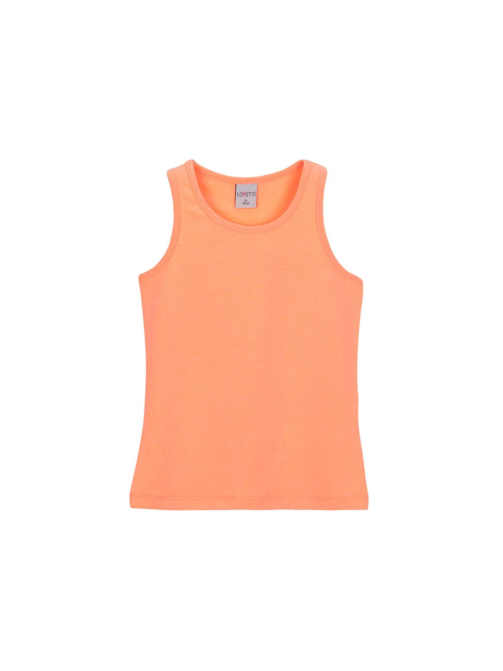 Turuncu Fosfor Kayısı Kız Çocuk Düz Basıc  Yüzücü Atlet