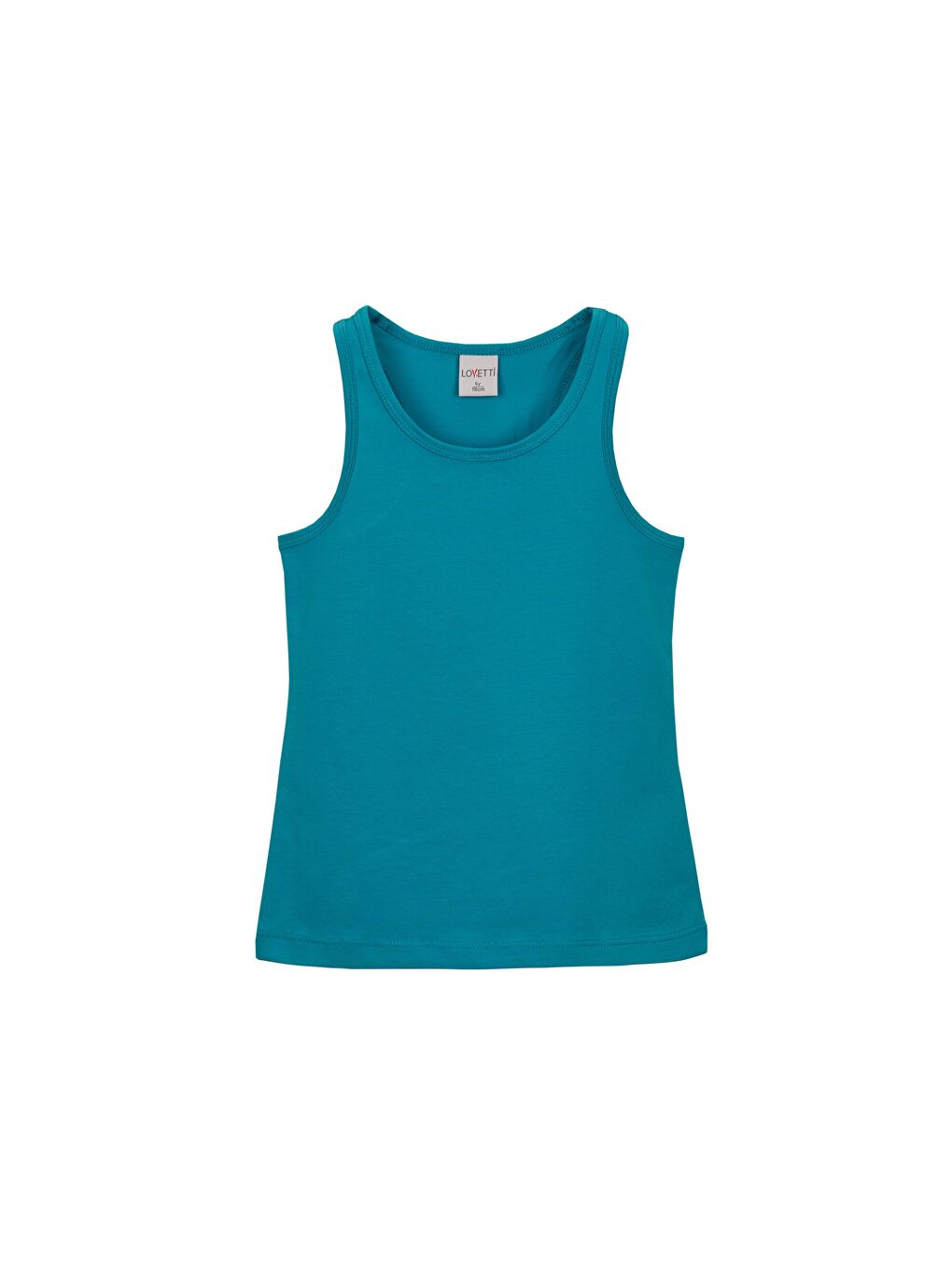 Koyu Turkuaz Kız Çocuk Düz Basıc  Yüzücü Atlet