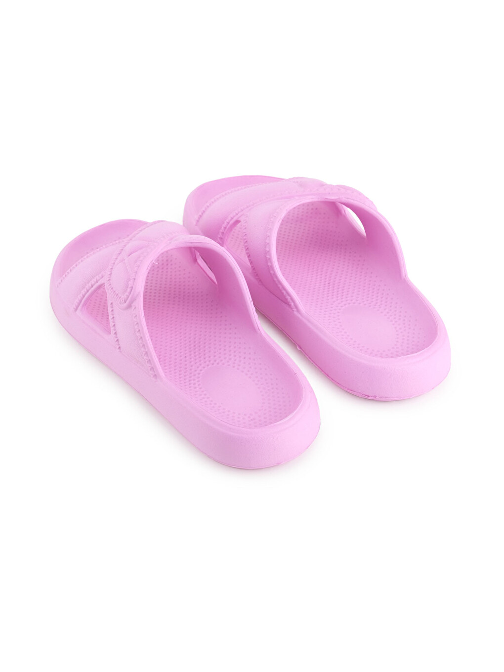 Pembe Kadın Yazlık Eva Islak Zemine Uygun Ev Bahçe Banyo Terlik-4