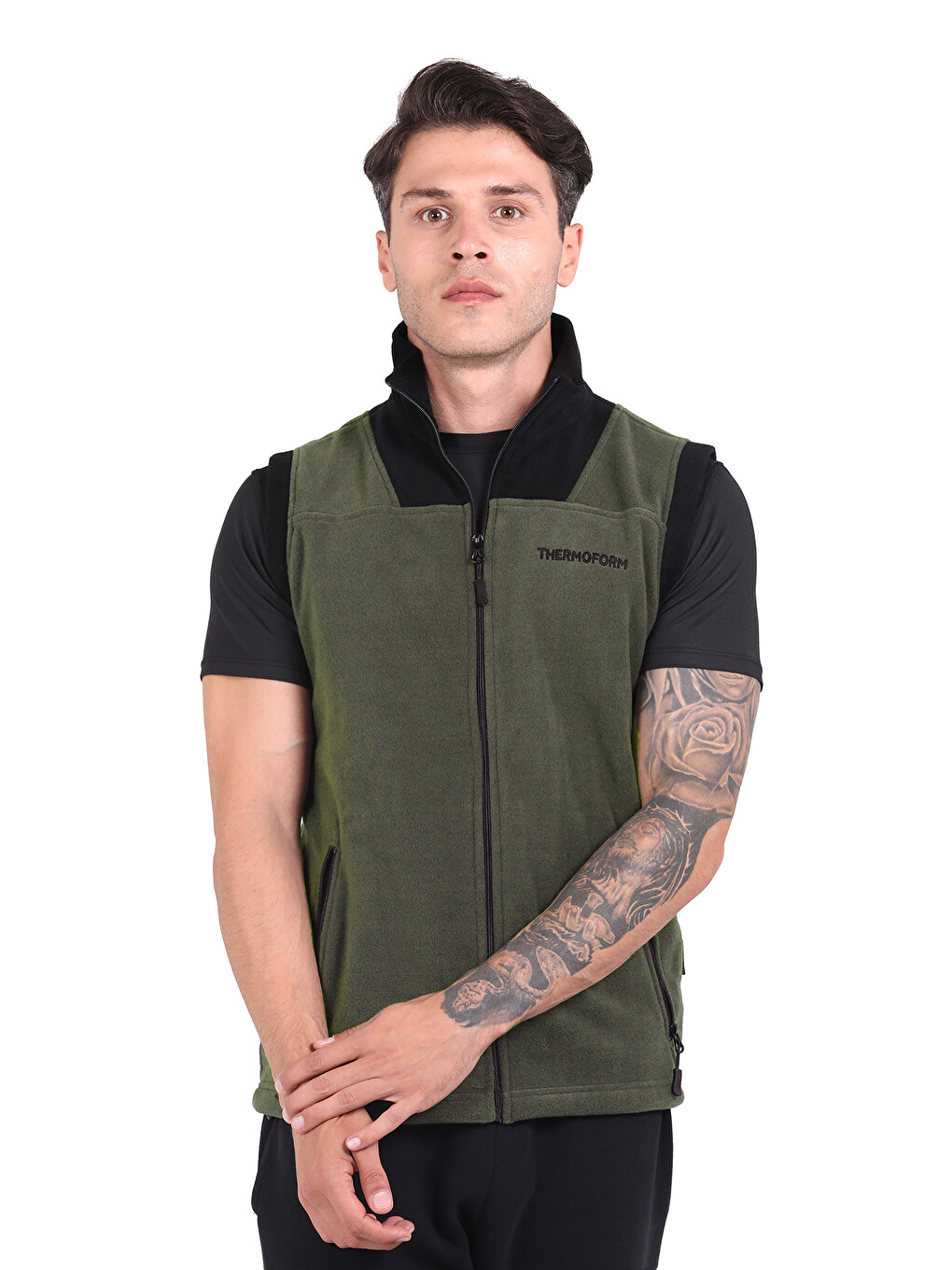 Evo Pro Polar Yelek Haki-siyah-1