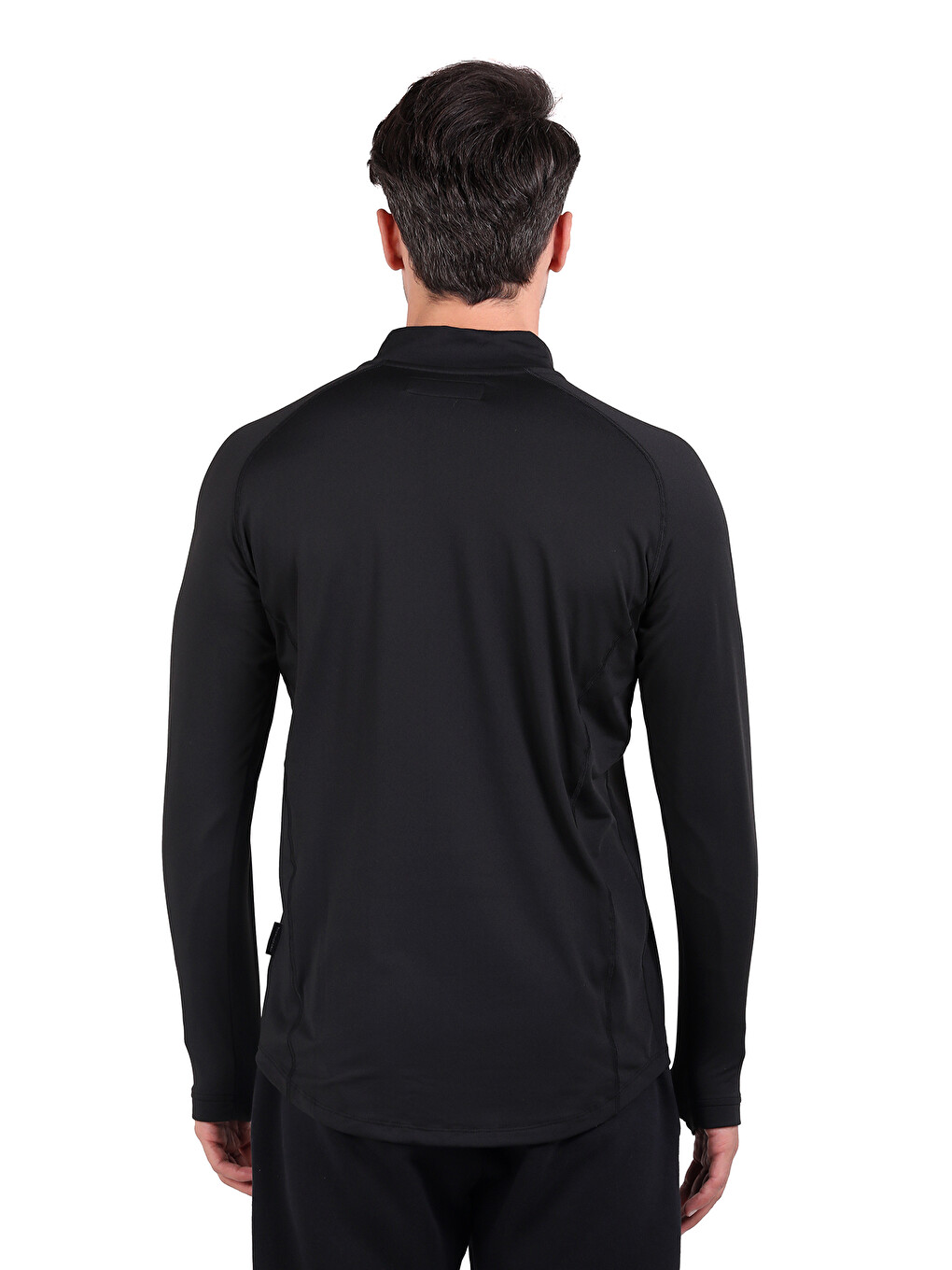 Extreme Yarım Fermuar Sweatshirt Heat Siyah-2