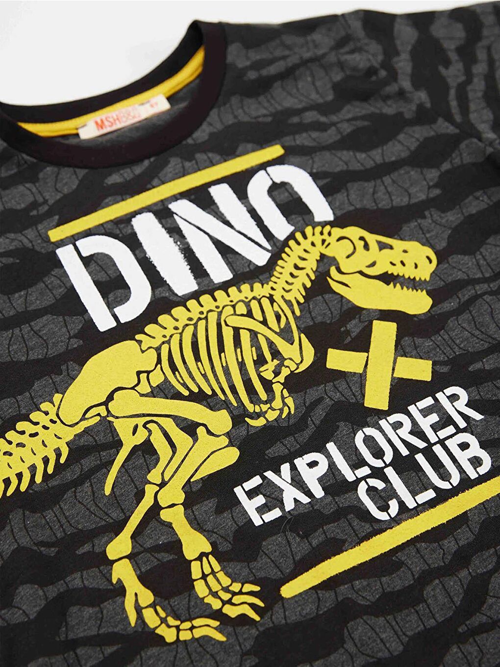 MSHB&G Karışık Dino Explorer Erkek Çocuk Tişört Kapri Şort Takım - 4