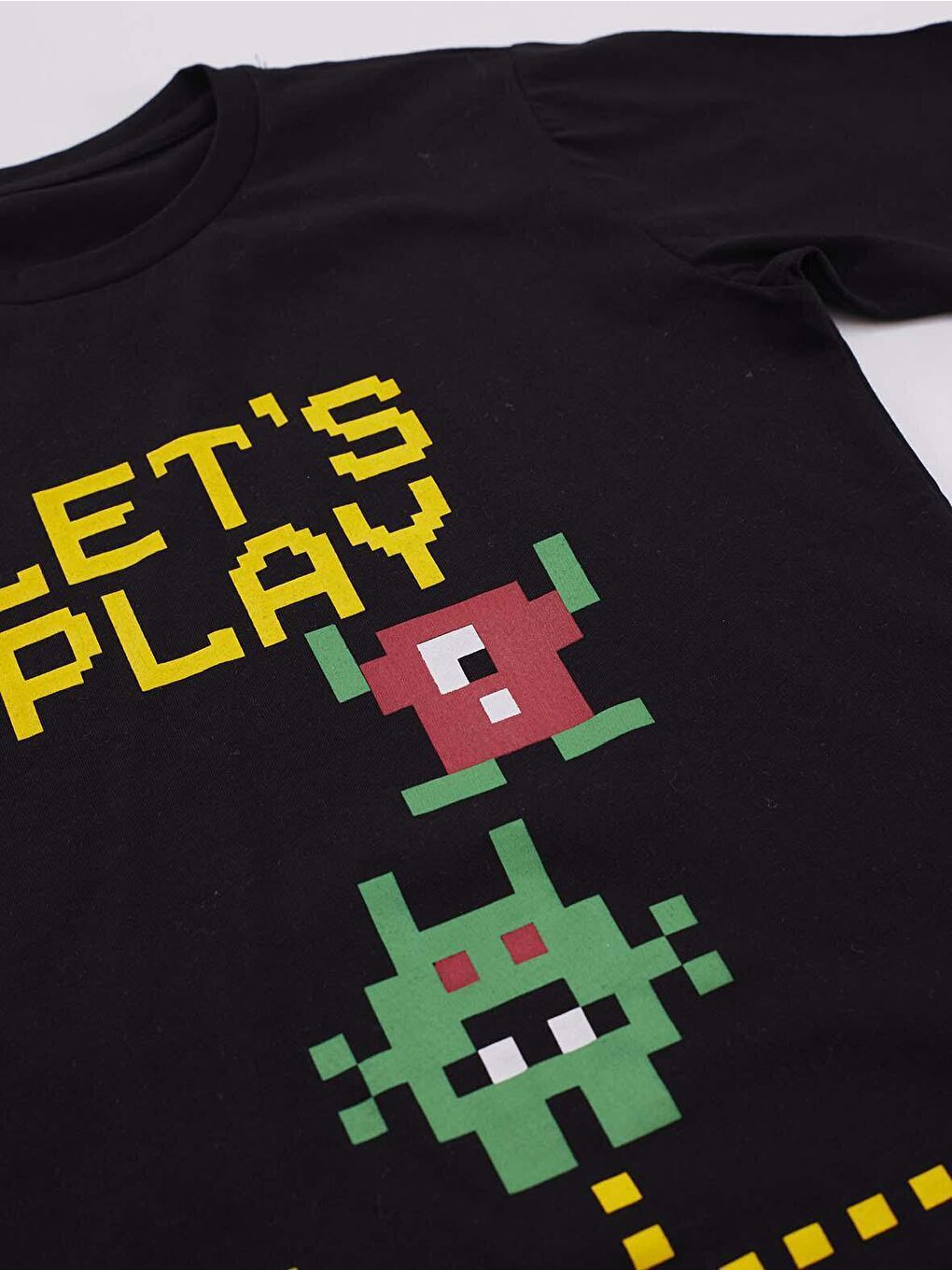 Karışık Lets Erkek Çocuk Tişört Kapri Şort Takım-4