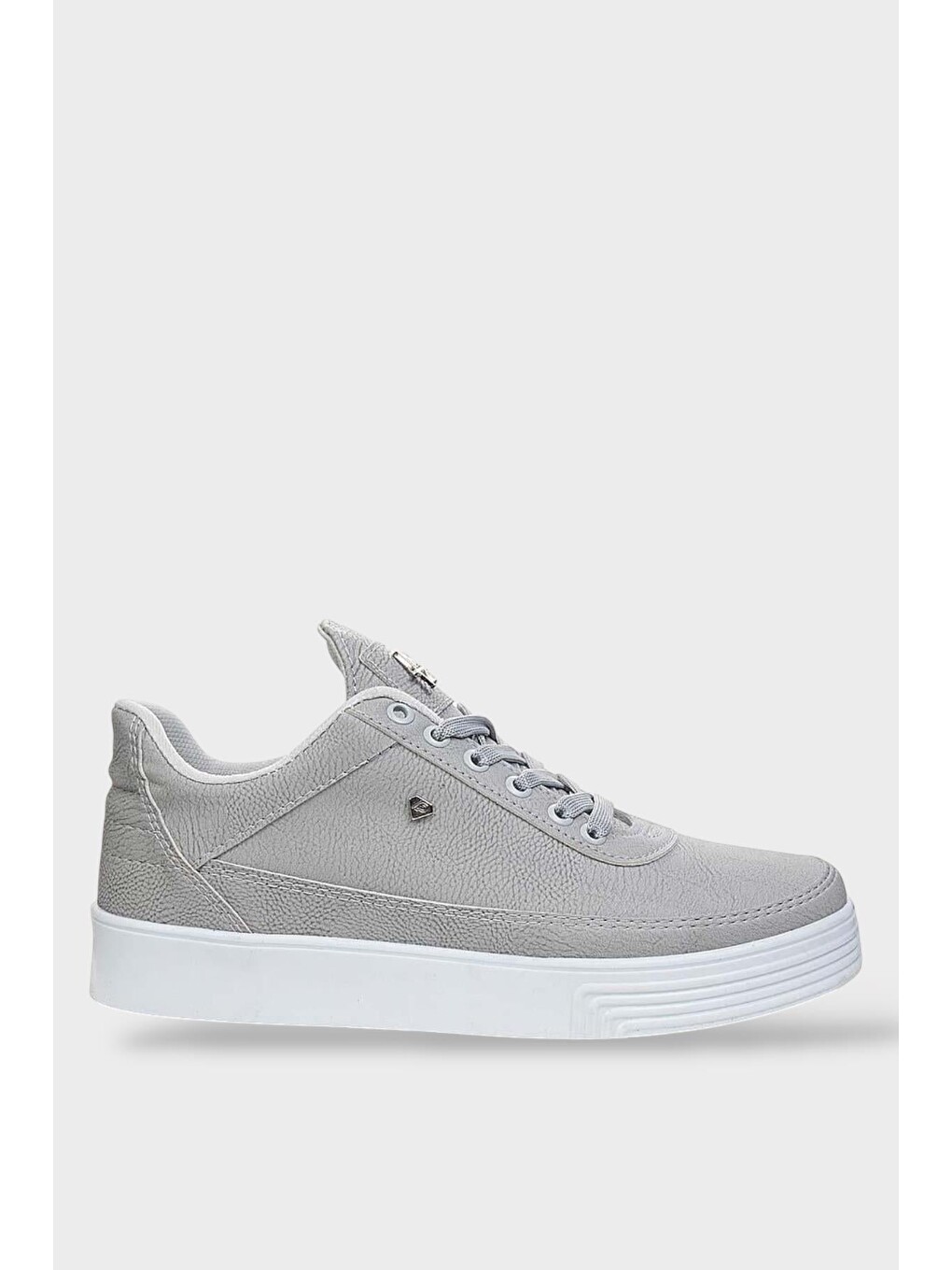 Erkek Günlük Yumuşak İç Astarlı Sneaker Spor Ayakkabı Gri