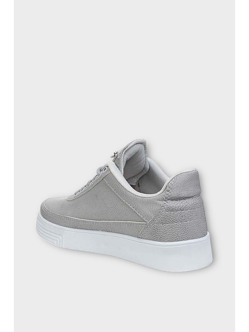 Erkek Günlük Yumuşak İç Astarlı Sneaker Spor Ayakkabı Gri-2