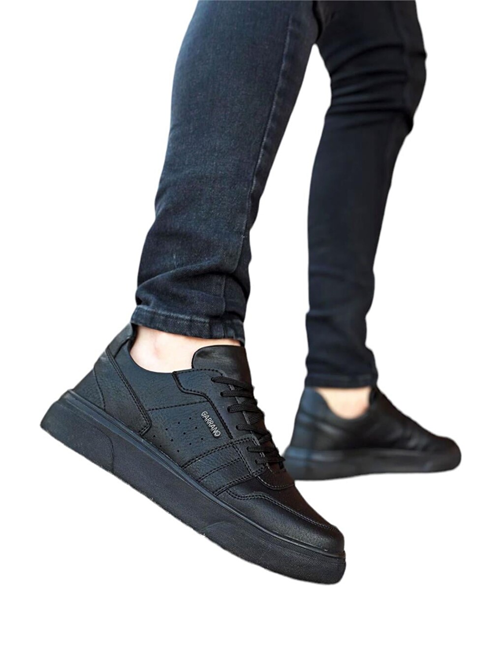 Erkek Spor Sneaker Ayakkabı Siyah-1