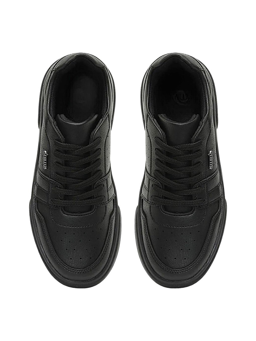 Erkek Spor Sneaker Ayakkabı Siyah-4