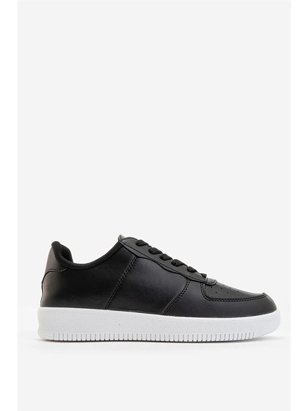 Unisex Spor Sneaker Ayakkabı Siyah-beyaz