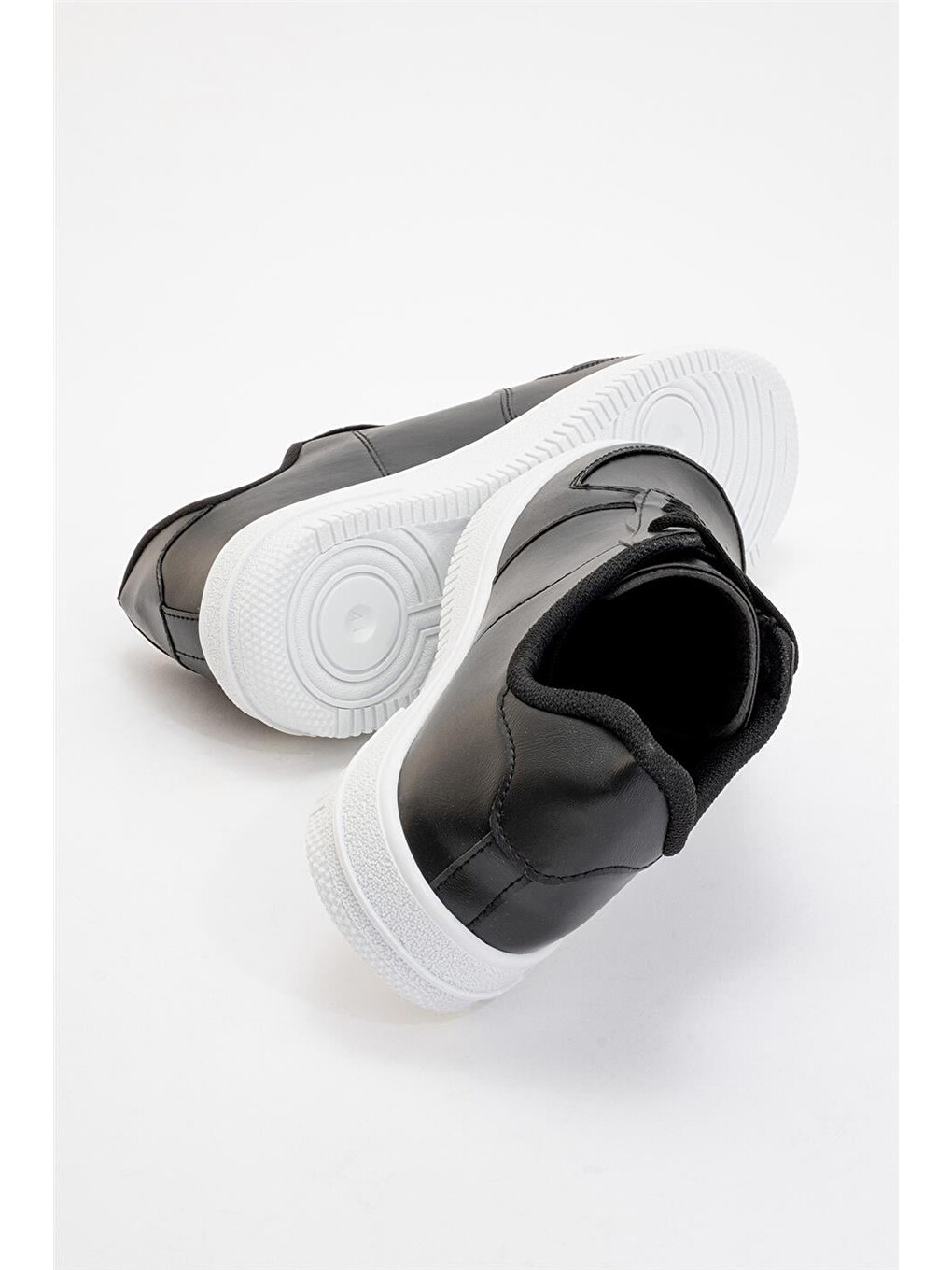 Unisex Spor Sneaker Ayakkabı Siyah-beyaz-3