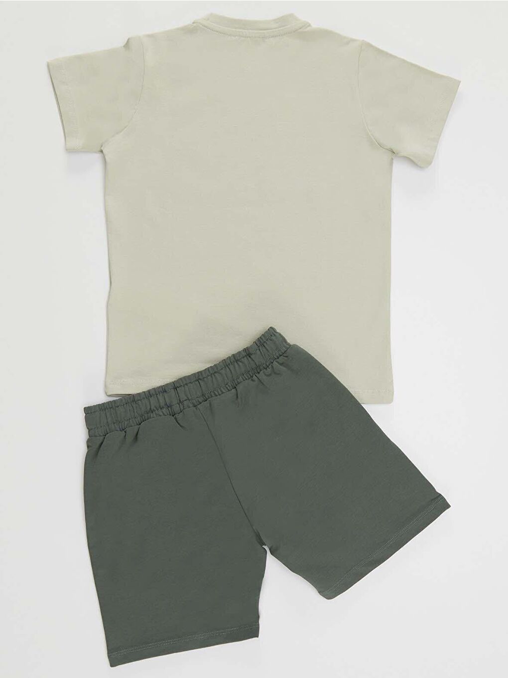 Karışık Gülelim Erkek Çocuk Tişört Şort Takım-3