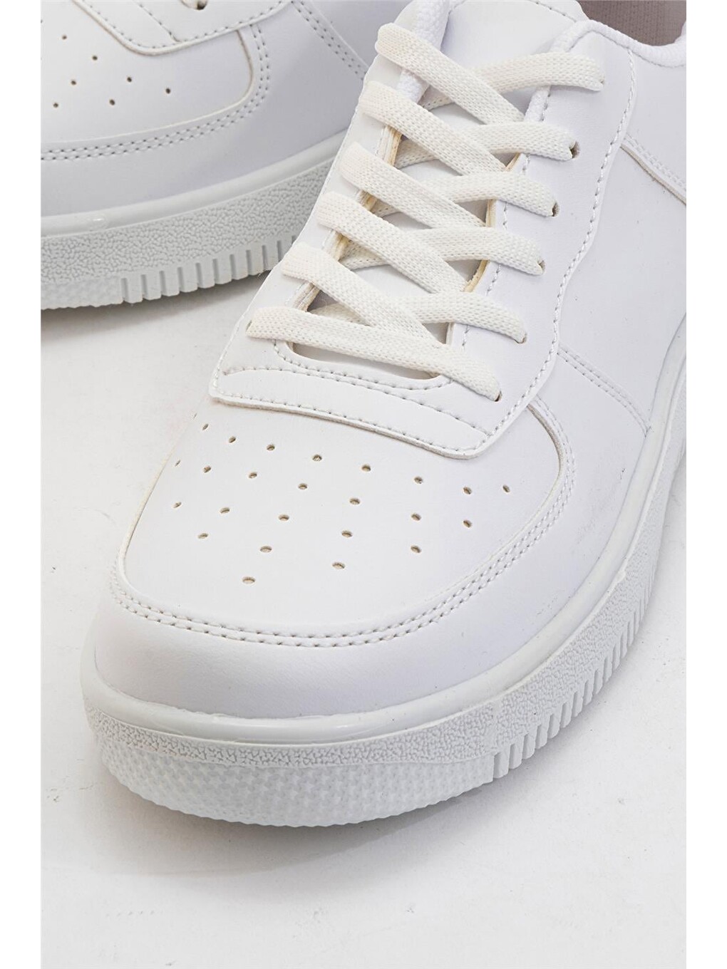 Unisex Spor Sneaker Ayakkabı Beyaz-2