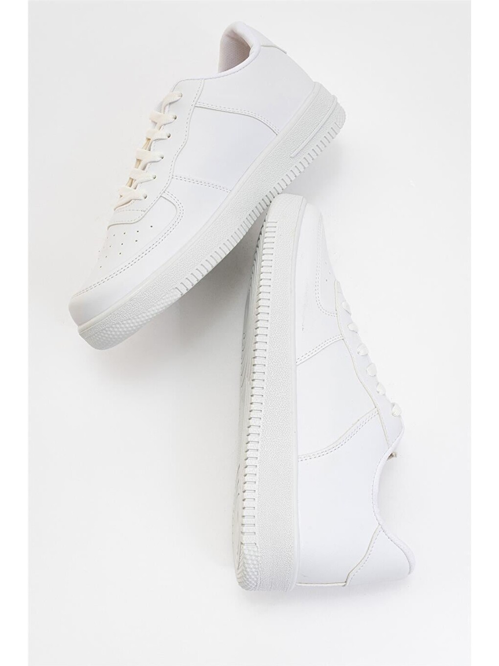 Unisex Spor Sneaker Ayakkabı Beyaz-5