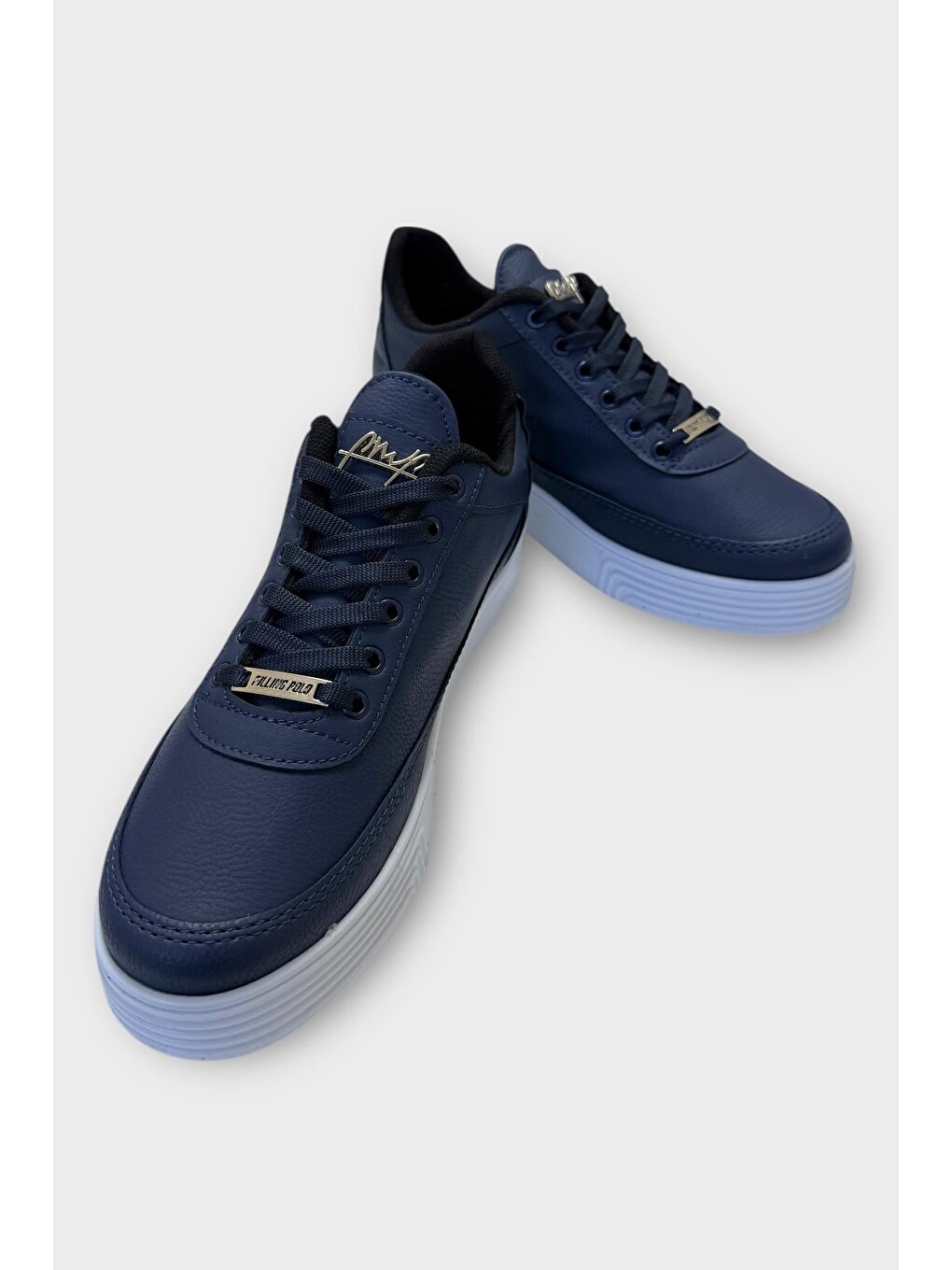 Erkek Günlük Yumuşak İç Astarlı Sneaker Spor Ayakkabı Lacivert-2