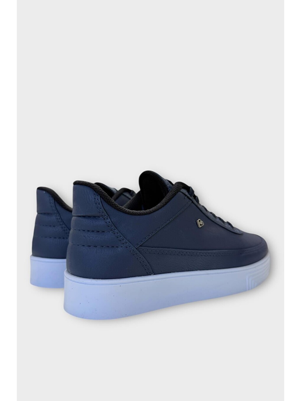 Erkek Günlük Yumuşak İç Astarlı Sneaker Spor Ayakkabı Lacivert-3